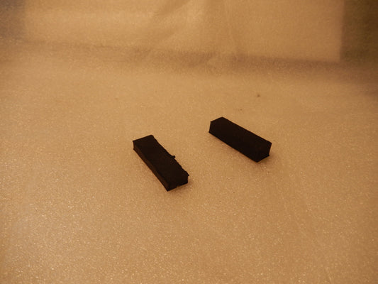 Datsun 280ZX Upper Rear Hatch Shock Bumpers