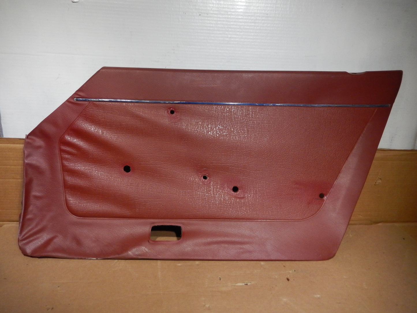 Datsun 240Z Red Passengers Side Interior Door Panel