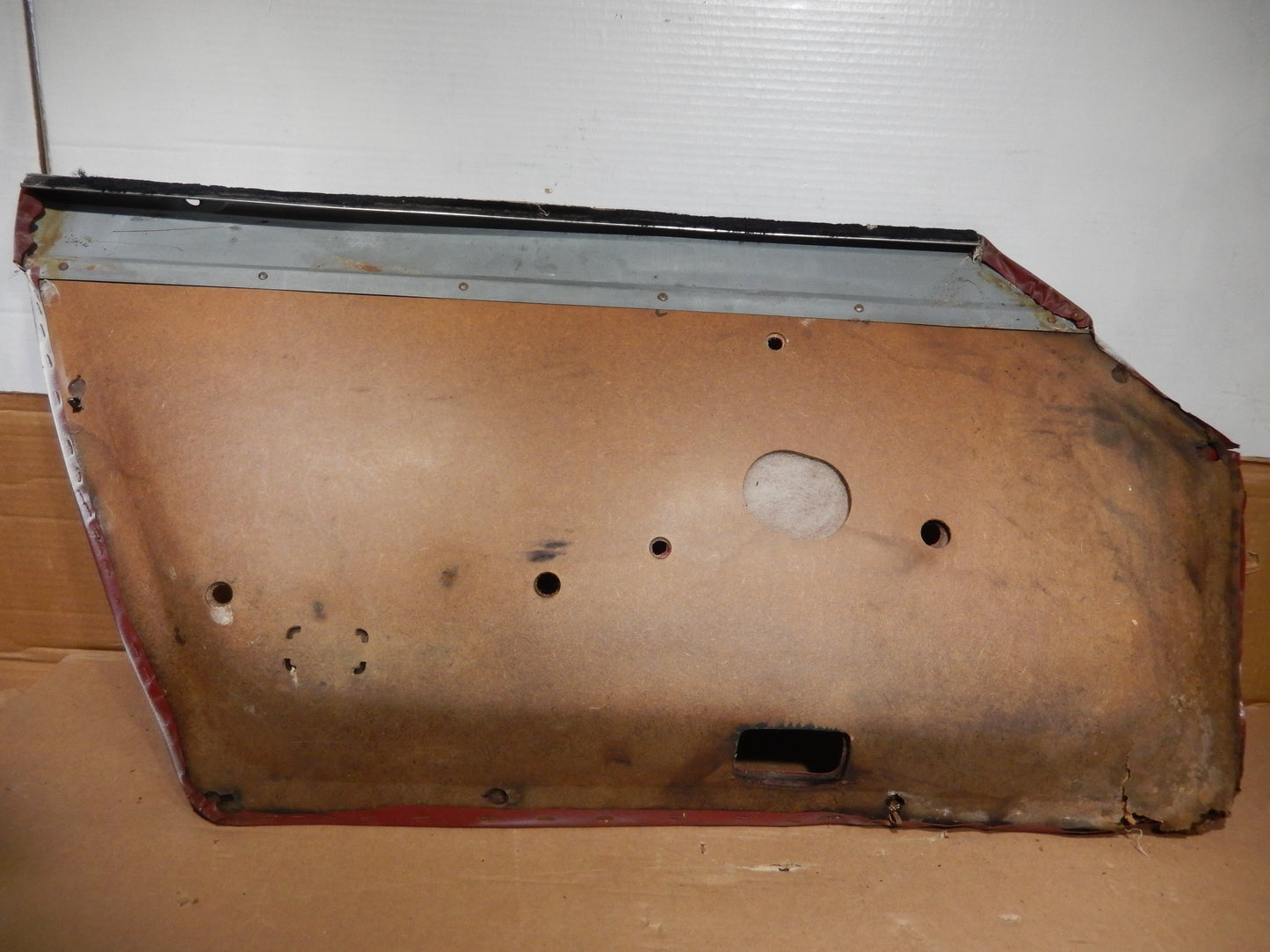 Datsun 240Z Red Passengers Side Interior Door Panel
