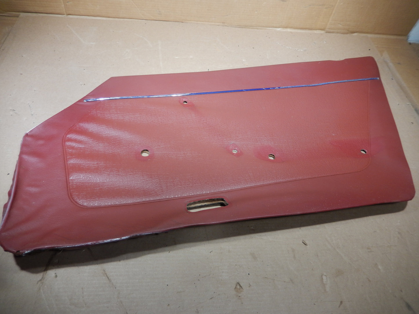 Datsun 240Z Red Passengers Side Interior Door Panel