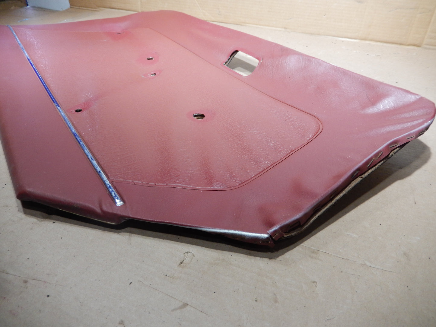 Datsun 240Z Red Passengers Side Interior Door Panel