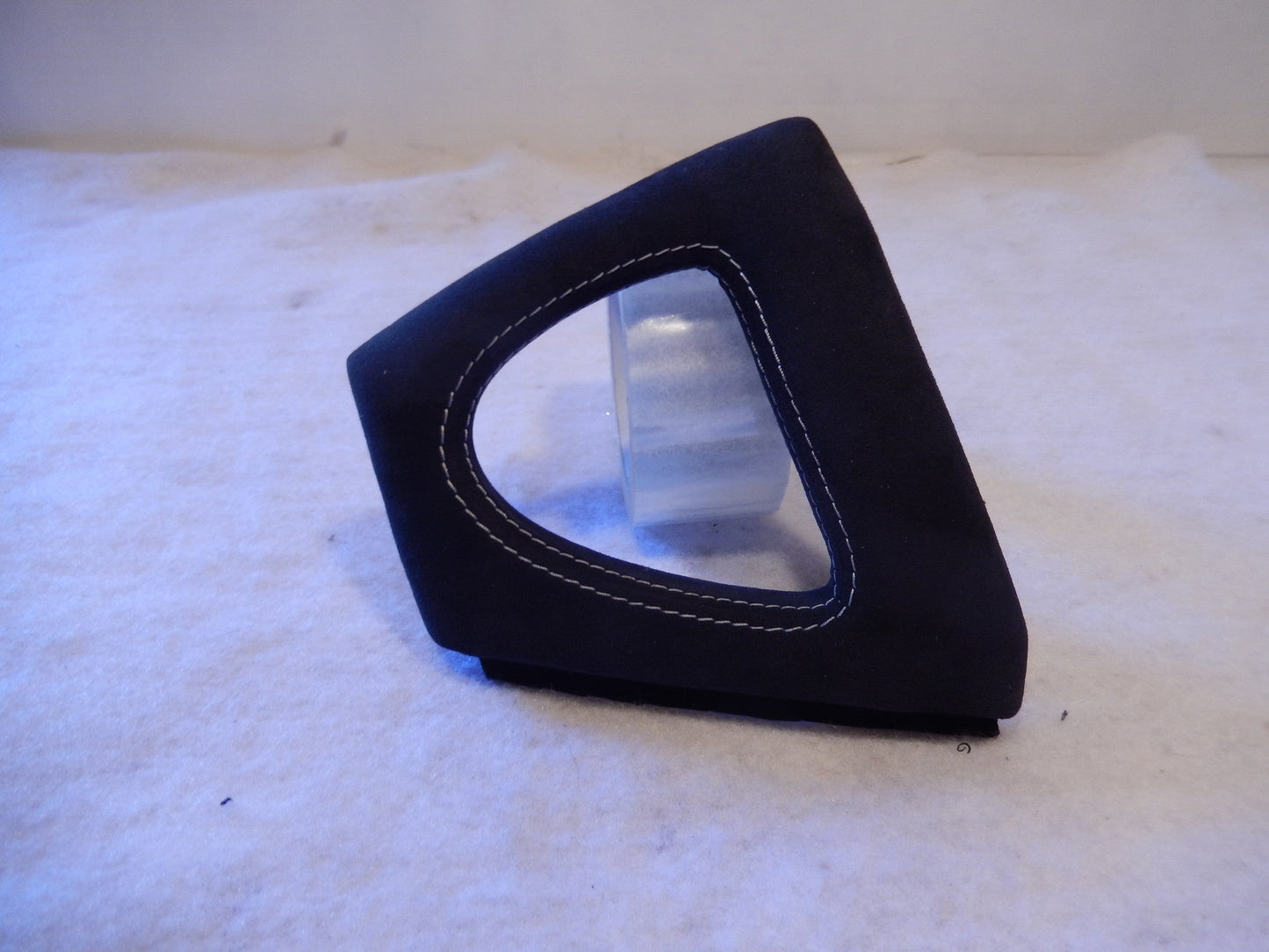 Maserati Quattroporte M-139 OEM Black Suede Passengers Interior Door Handle