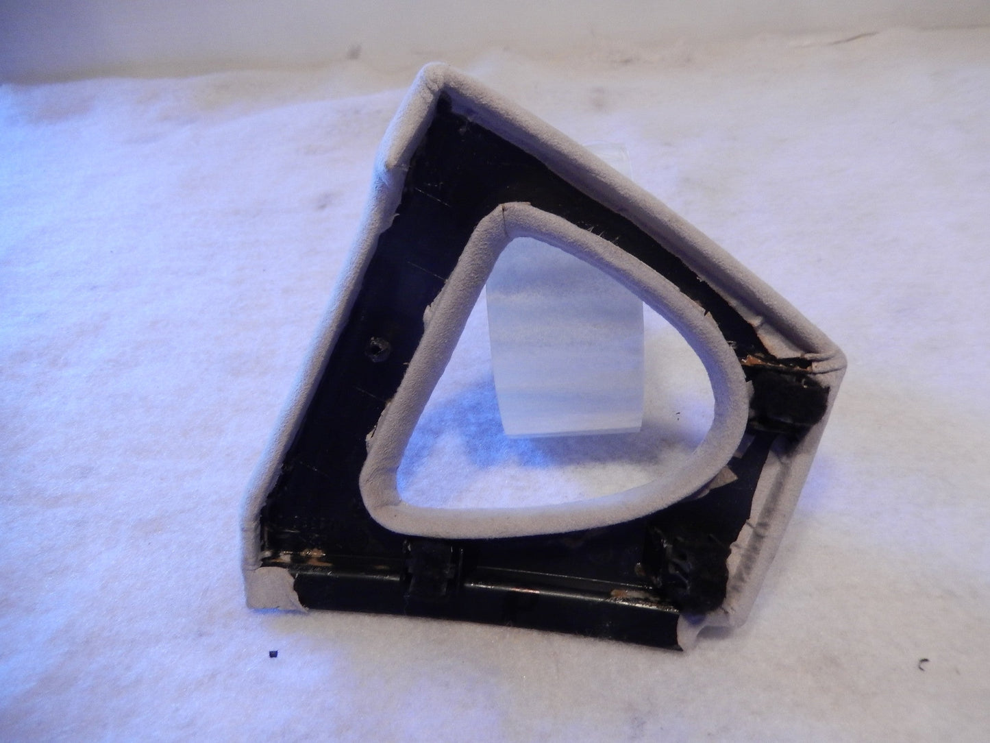 Maserati Quattroporte M-139 OEM Light Gray Suede Passengers Interior Door Handle