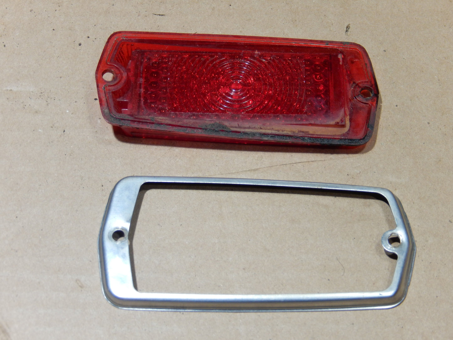 Datsun 240Z - 280Z Rear Side Marker Red Lens and Trim