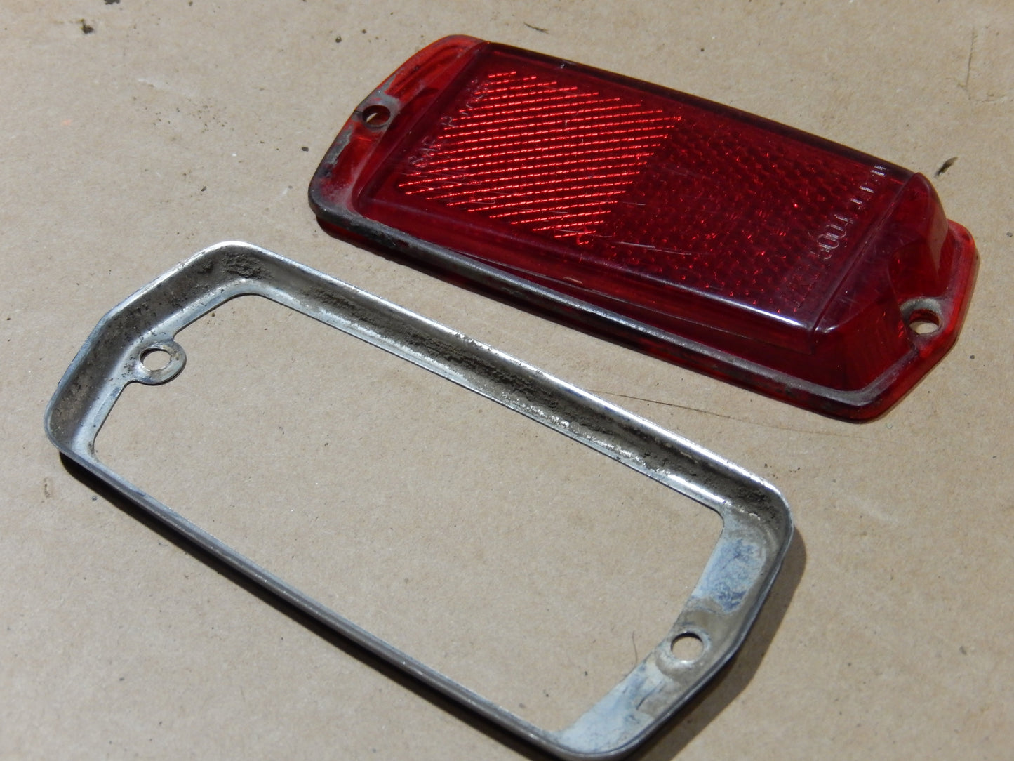 Datsun 240Z - 280Z Rear Side Marker Red Lens and Trim