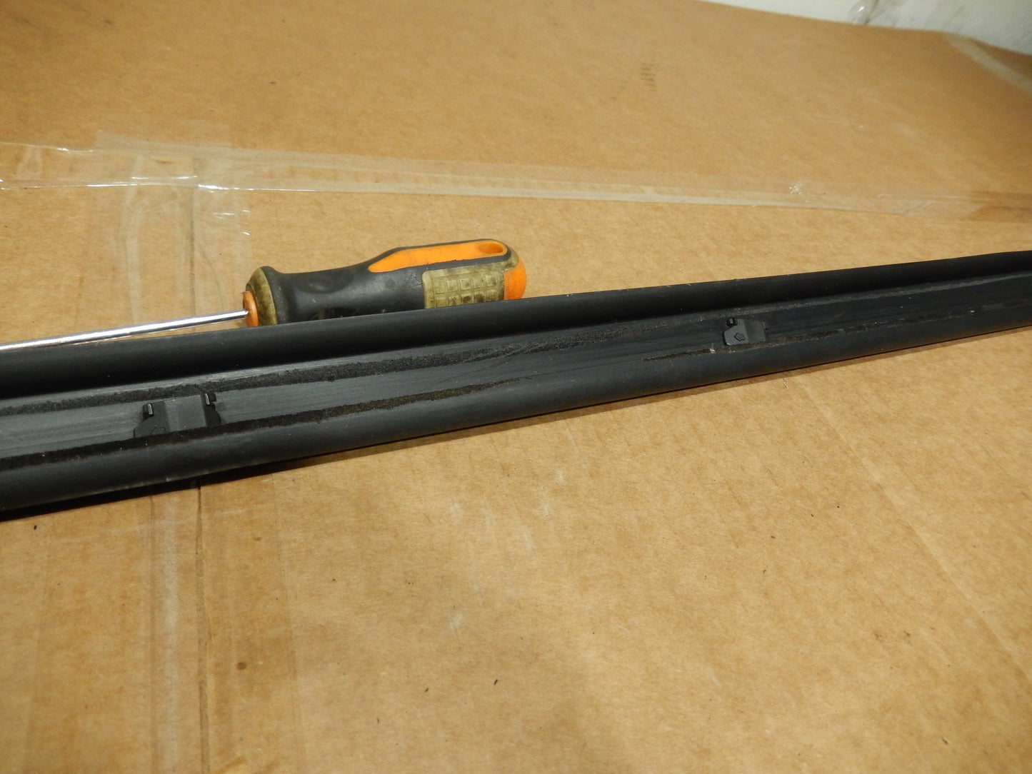 Datsun 280ZX Driver Door Exterior Window Scraper