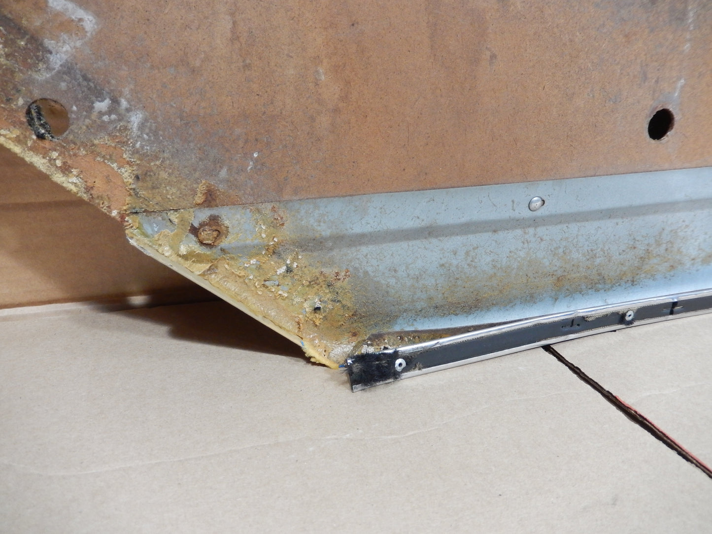 Datsun 240Z Passengers Interior Door Panel Card