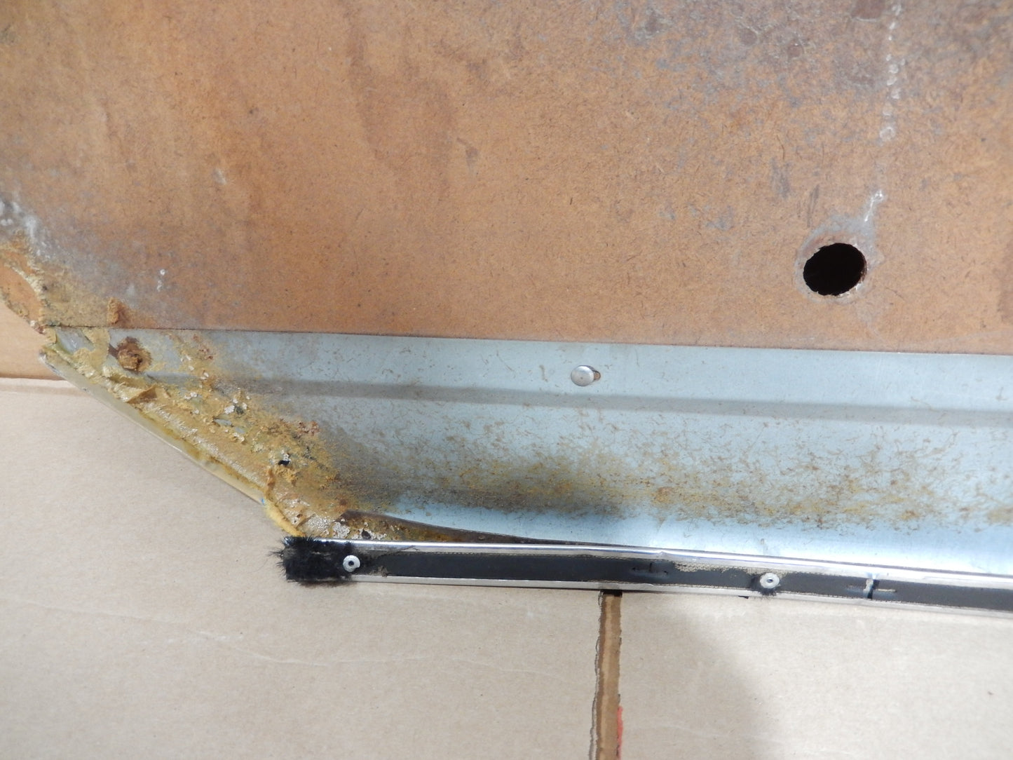 Datsun 240Z Passengers Interior Door Panel Card