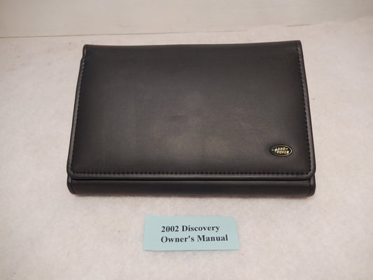 Land Rover Discovery 2002 OEM , NOS Owners Manual Folio