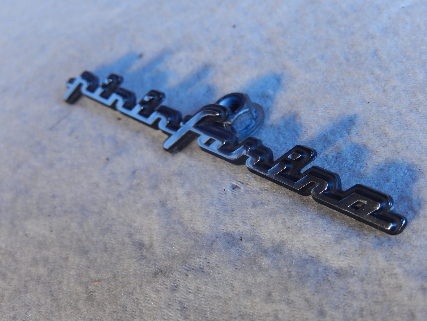 Maserati Quattroporte M-139 04 - 2014 Front Fender " PininFarina " Script