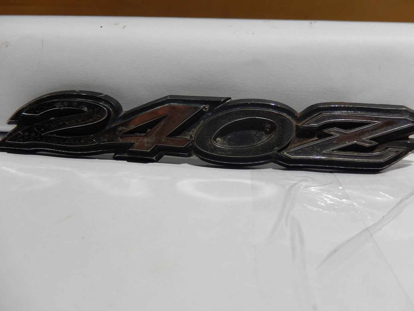 Datsun 240Z Metal Script of "240Z"