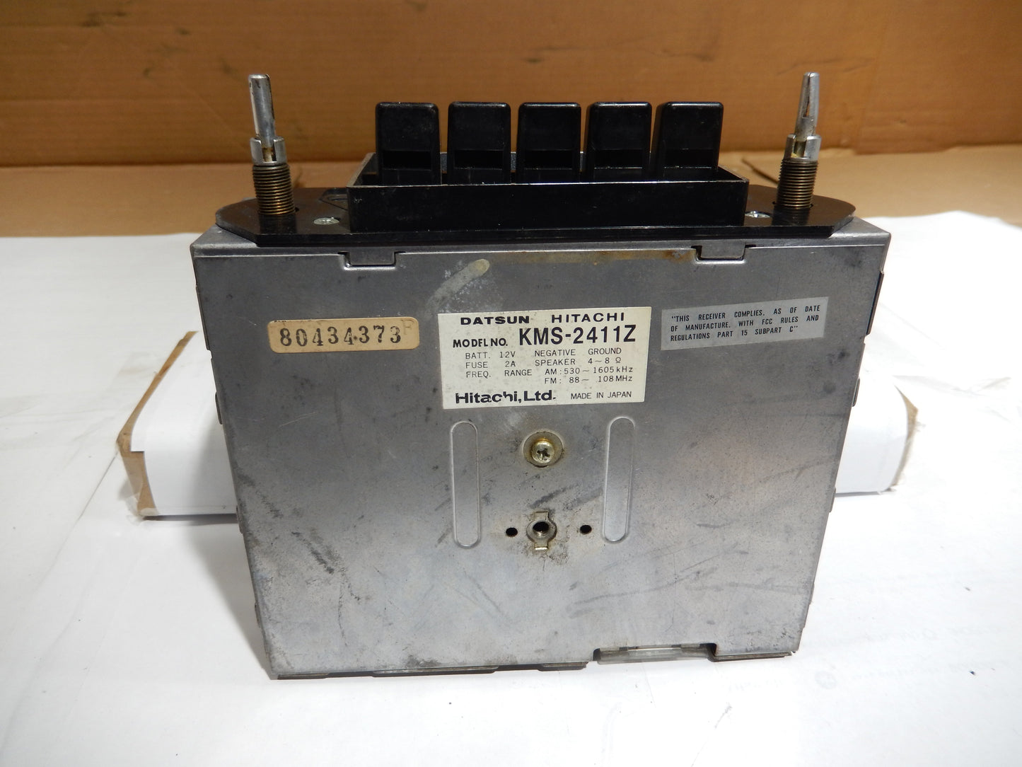 Datsun 240Z Radio  KMS  # 2411Z