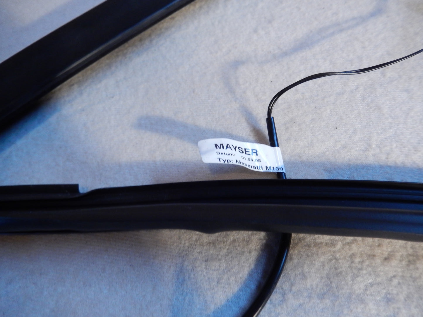 Maserati Quattroporte M-139  04 - 014 Front Passengers Exterior Door Seal