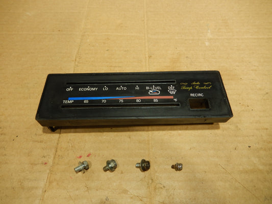 Datsun 1980 280ZX Climate Control Face