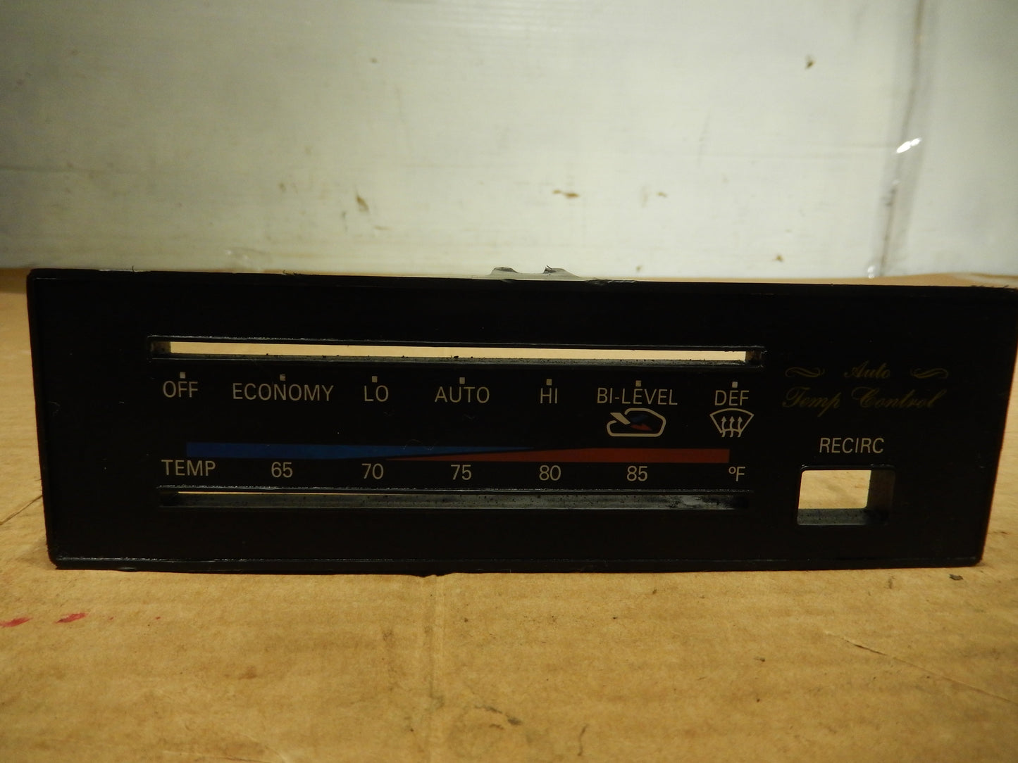 Datsun 1980 280ZX Climate Control Face