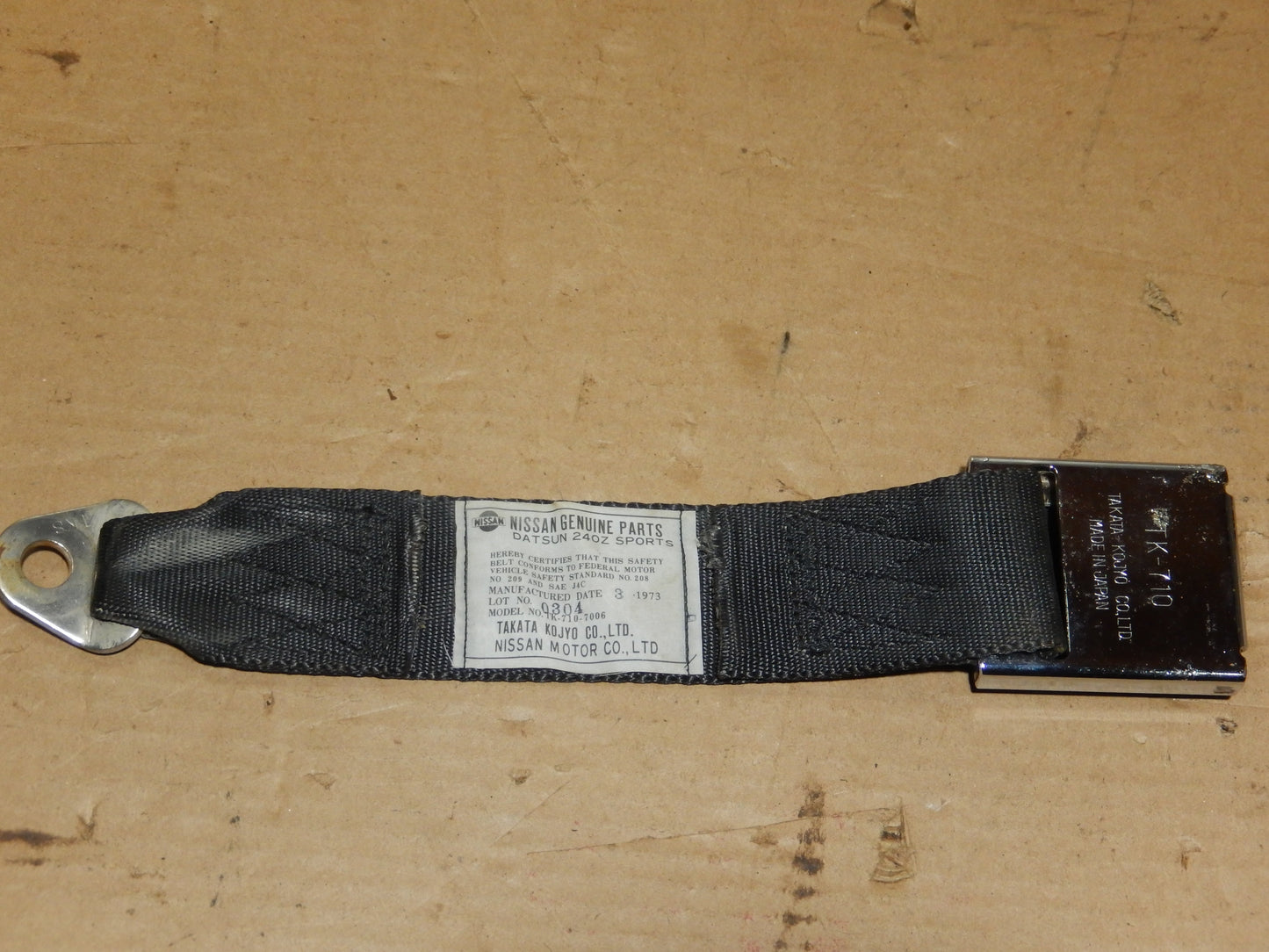 Datsun 240Z Seat Belt Receiver