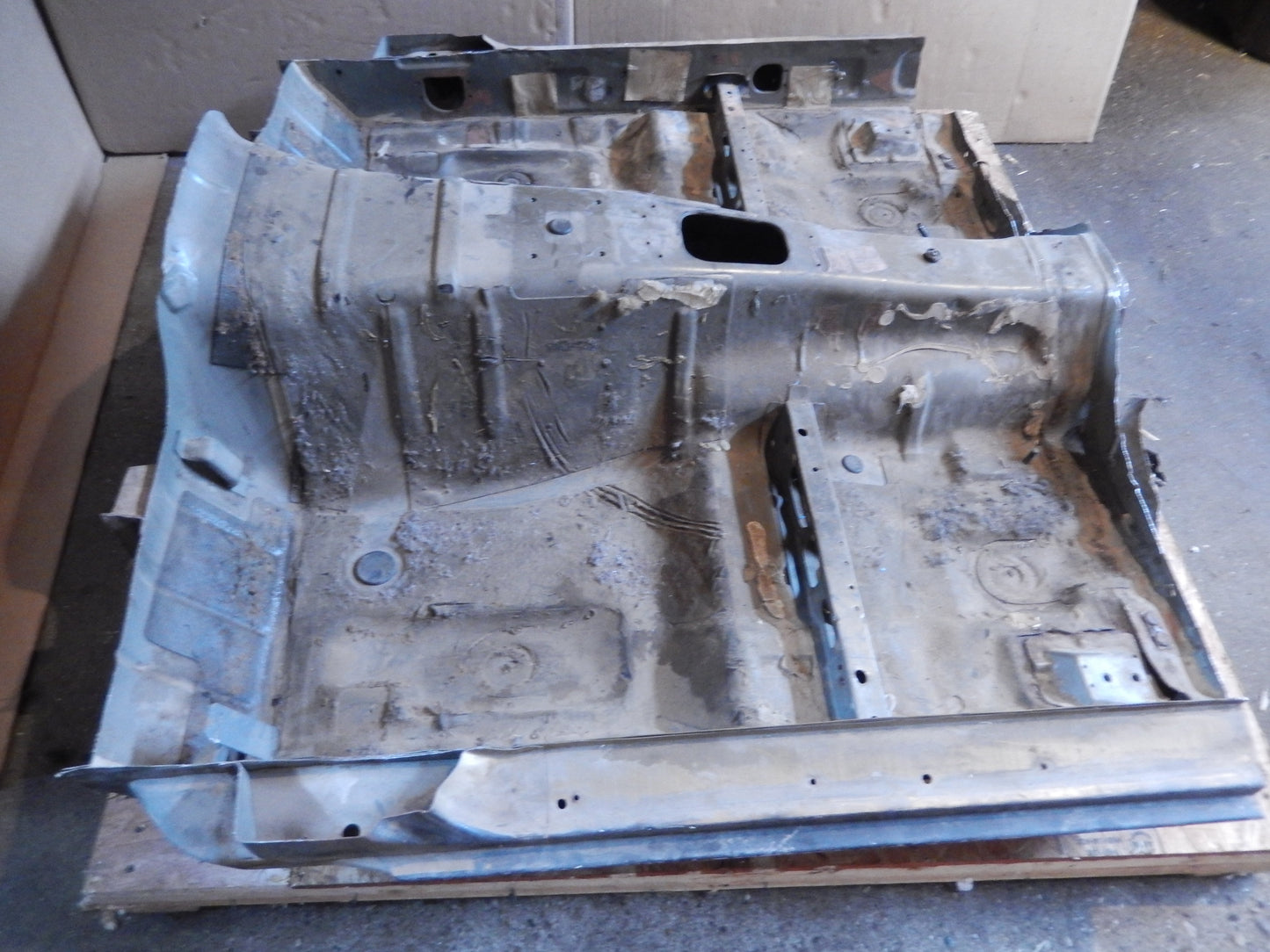 Datsun 280ZX Coupe Floor Tub and Frame Body Cut