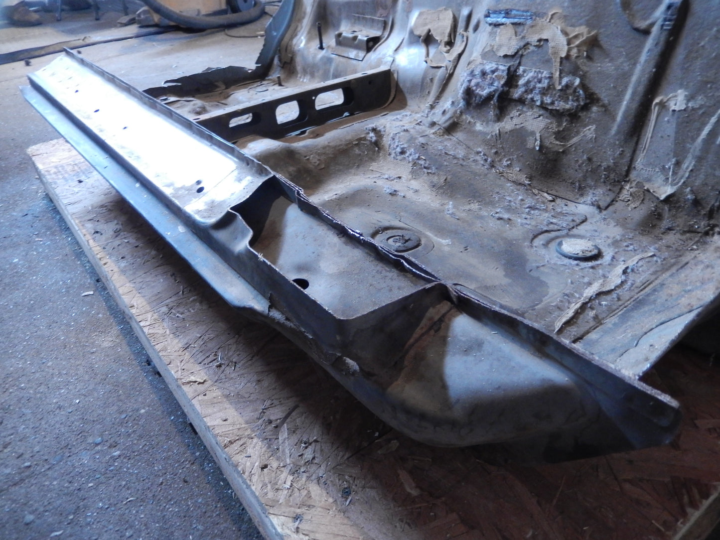 Datsun 280ZX Coupe Floor Tub and Frame Body Cut