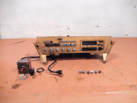 Datsun 280ZX 1980 - 1983 Original Stereo Cassette System and Audible Adjust Switch  SKU 334