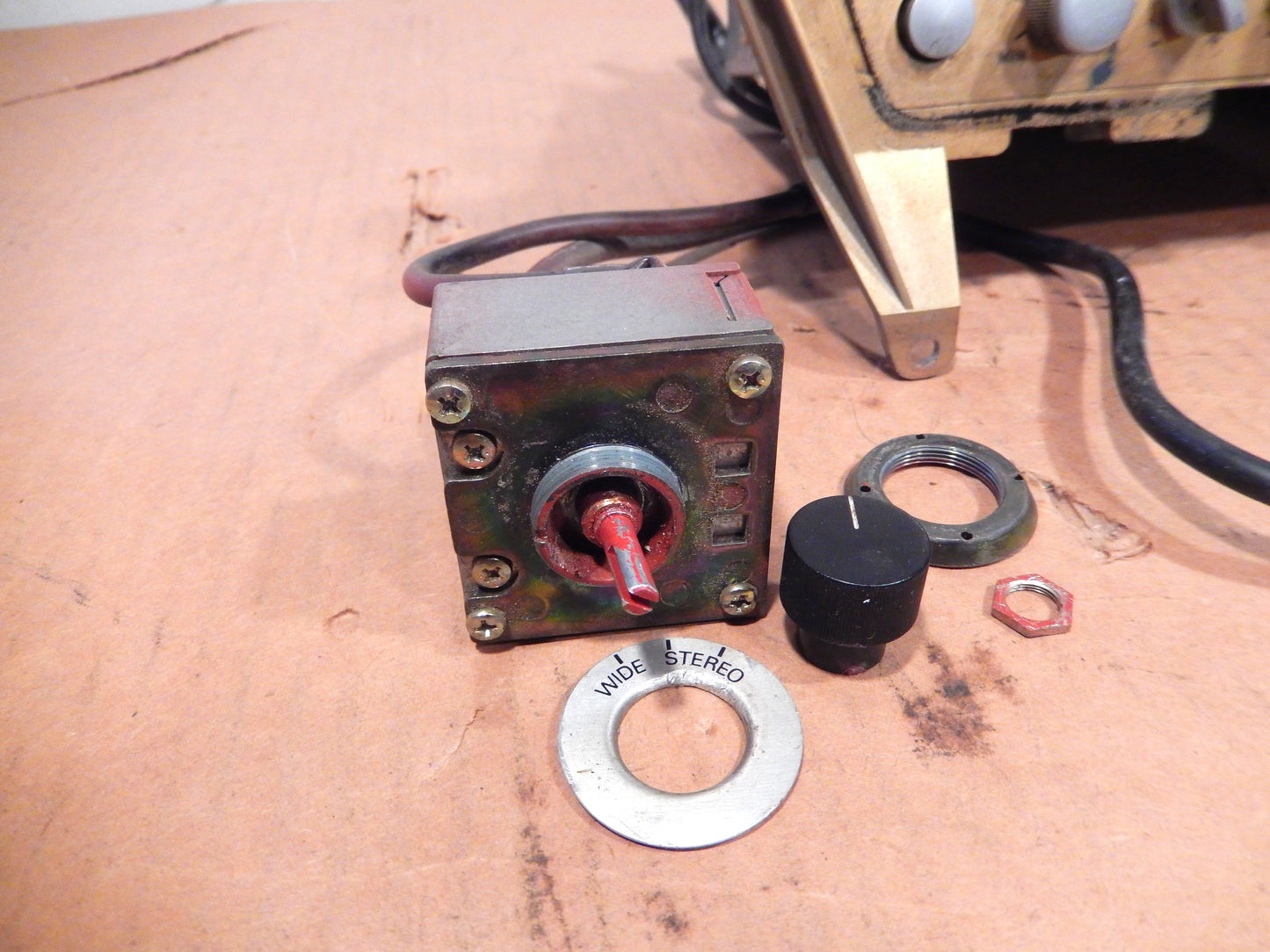 Datsun 280ZX 1980 - 1983 Original Stereo Cassette System and Audible Adjust Switch  SKU 334