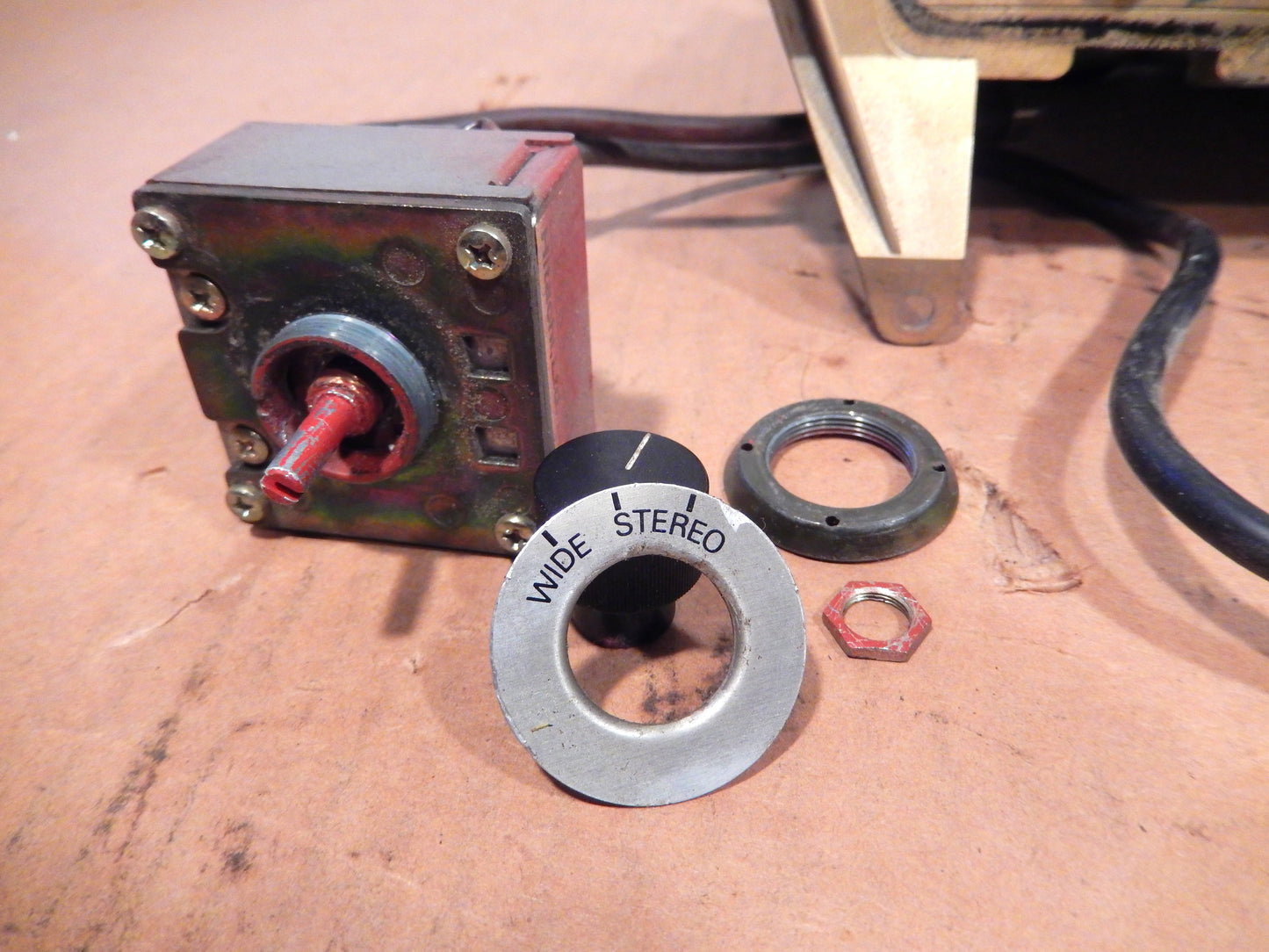 Datsun 280ZX 1980 - 1983 Original Stereo Cassette System and Audible Adjust Switch  SKU 334