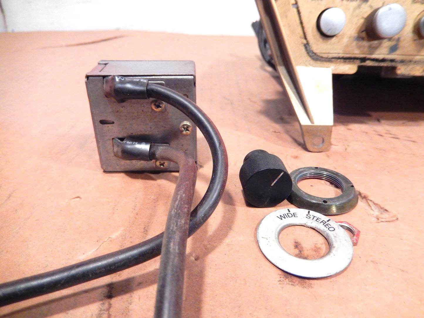 Datsun 280ZX 1980 - 1983 Original Stereo Cassette System and Audible Adjust Switch  SKU 334