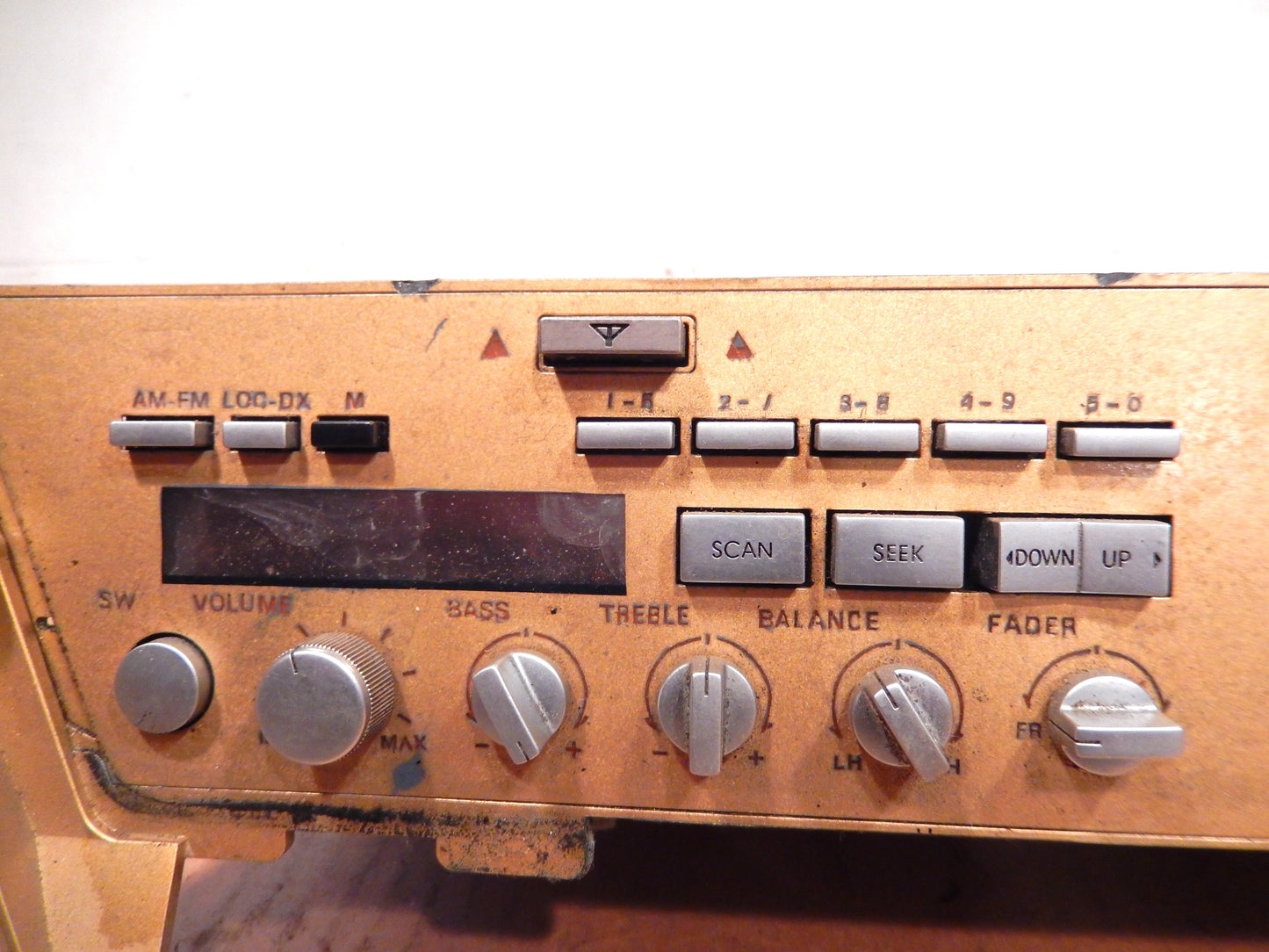 Datsun 280ZX 1980 - 1983 Original Stereo Cassette System and Audible Adjust Switch  SKU 334