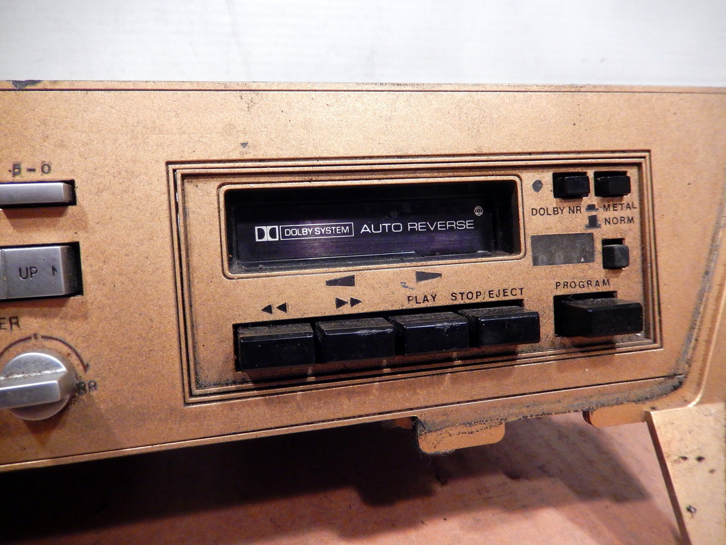 Datsun 280ZX 1980 - 1983 Original Stereo Cassette System and Audible Adjust Switch  SKU 334