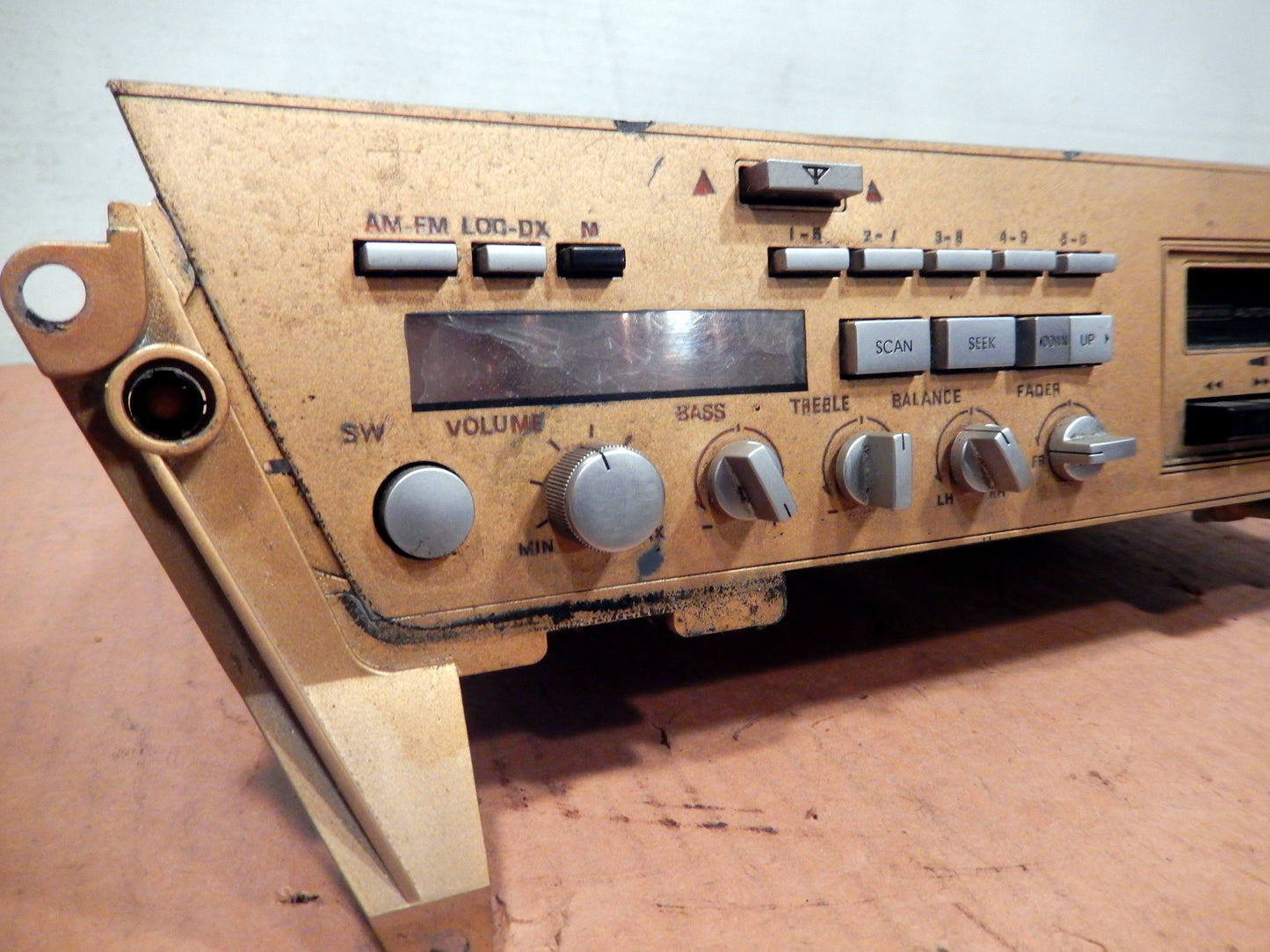 Datsun 280ZX 1980 - 1983 Original Stereo Cassette System and Audible Adjust Switch  SKU 334