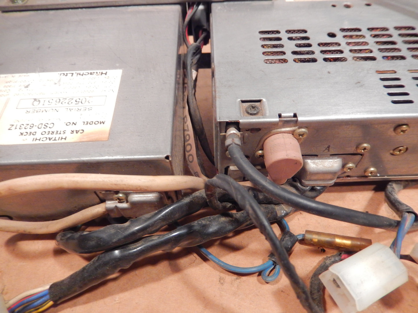 Datsun 280ZX 1980 - 1983 Original Stereo Cassette System and Audible Adjust Switch  SKU 334