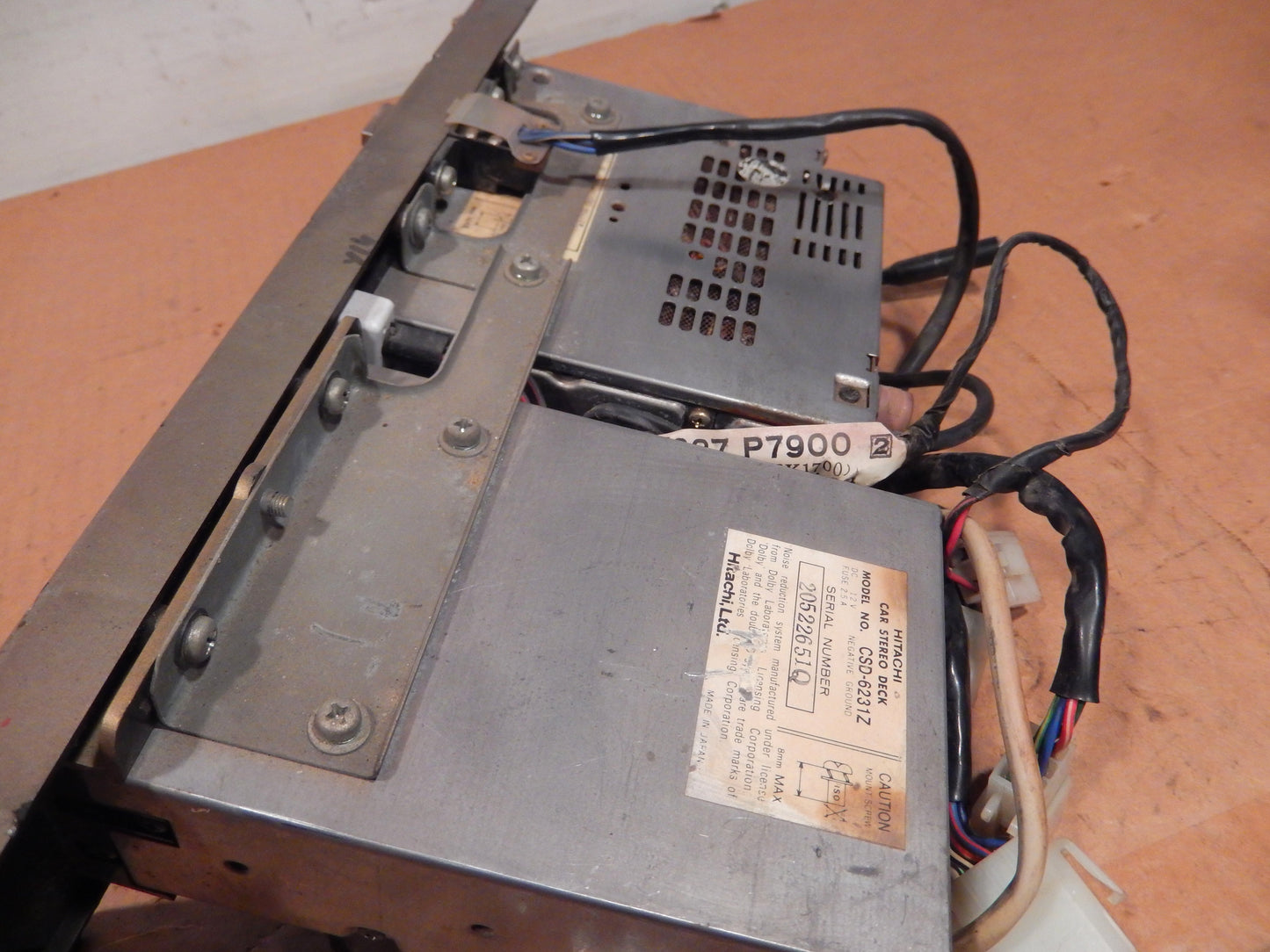 Datsun 280ZX 1980 - 1983 Original Stereo Cassette System and Audible Adjust Switch  SKU 334