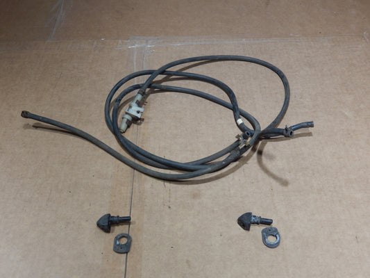 Datsun 280ZX Headlight Washer + Hose Set with Spray Nozzles