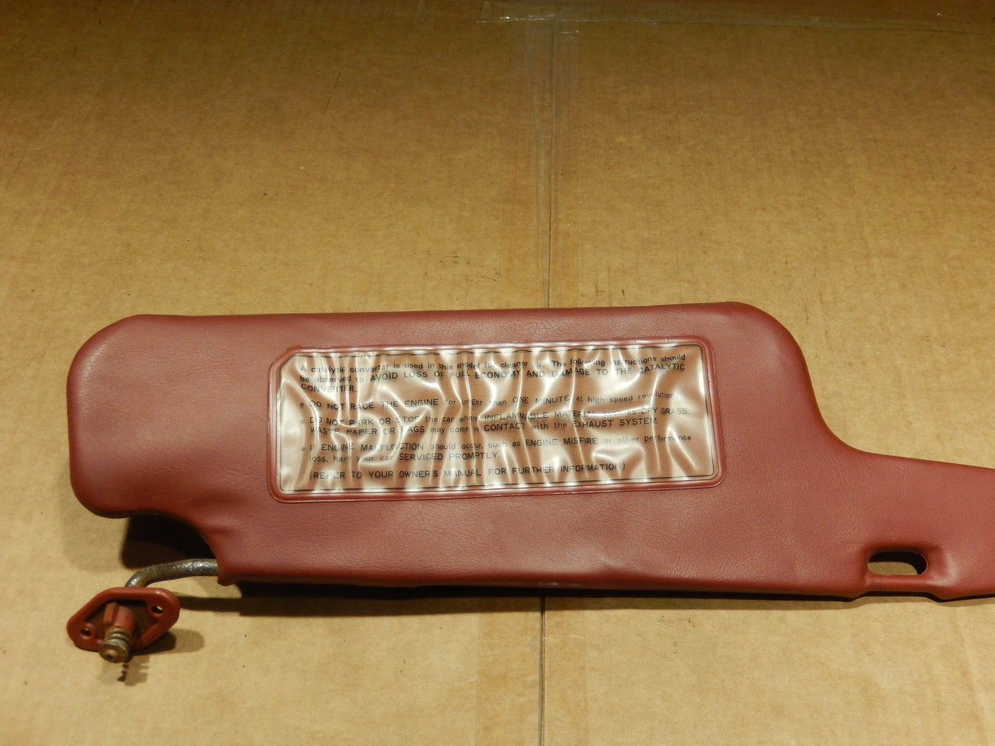 Datsun 280ZX Driver Side Sun Visor