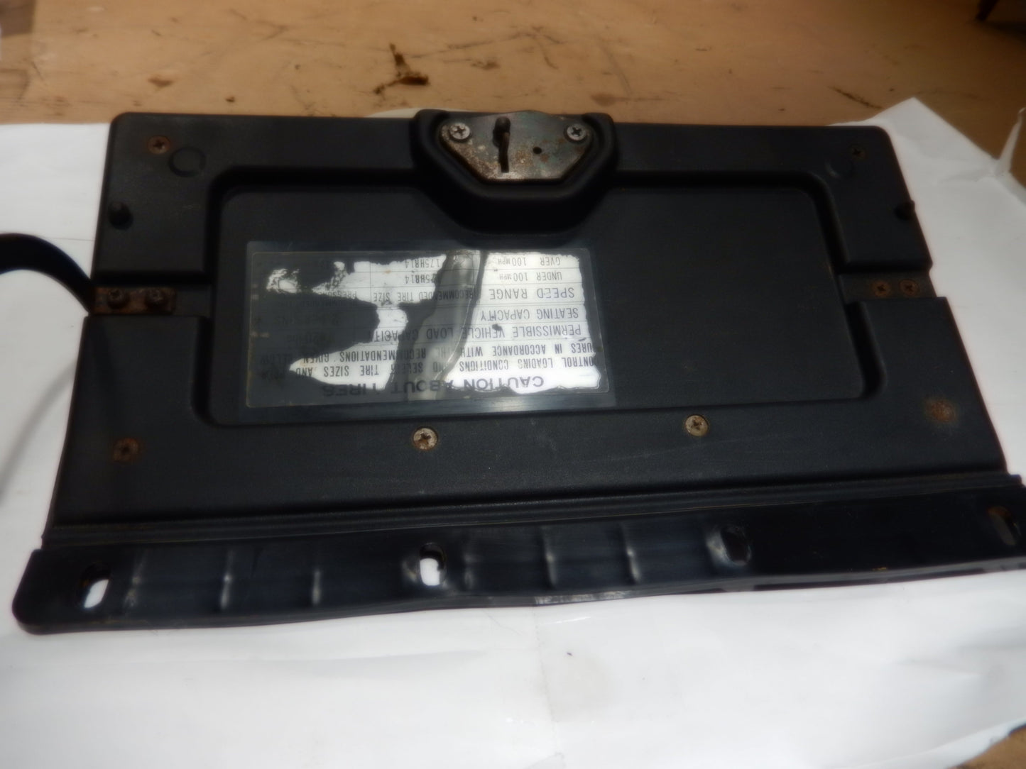 Datsun 260Z Glove Box Lid Assembly