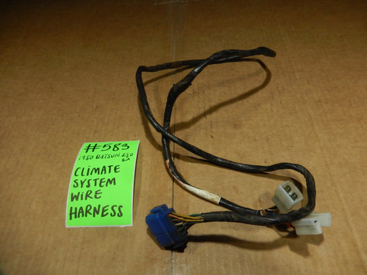 1980 Datsun 280ZX Climate System Wire Harness