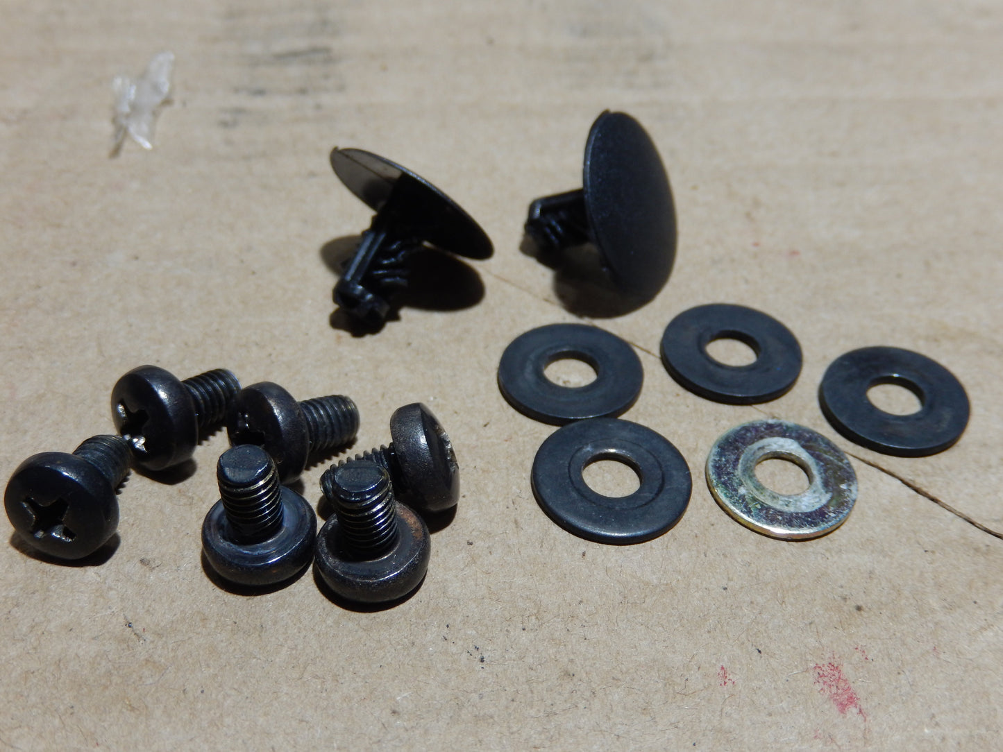 Maserati Quattroporte M-139 Trunk Tub Fastener Group