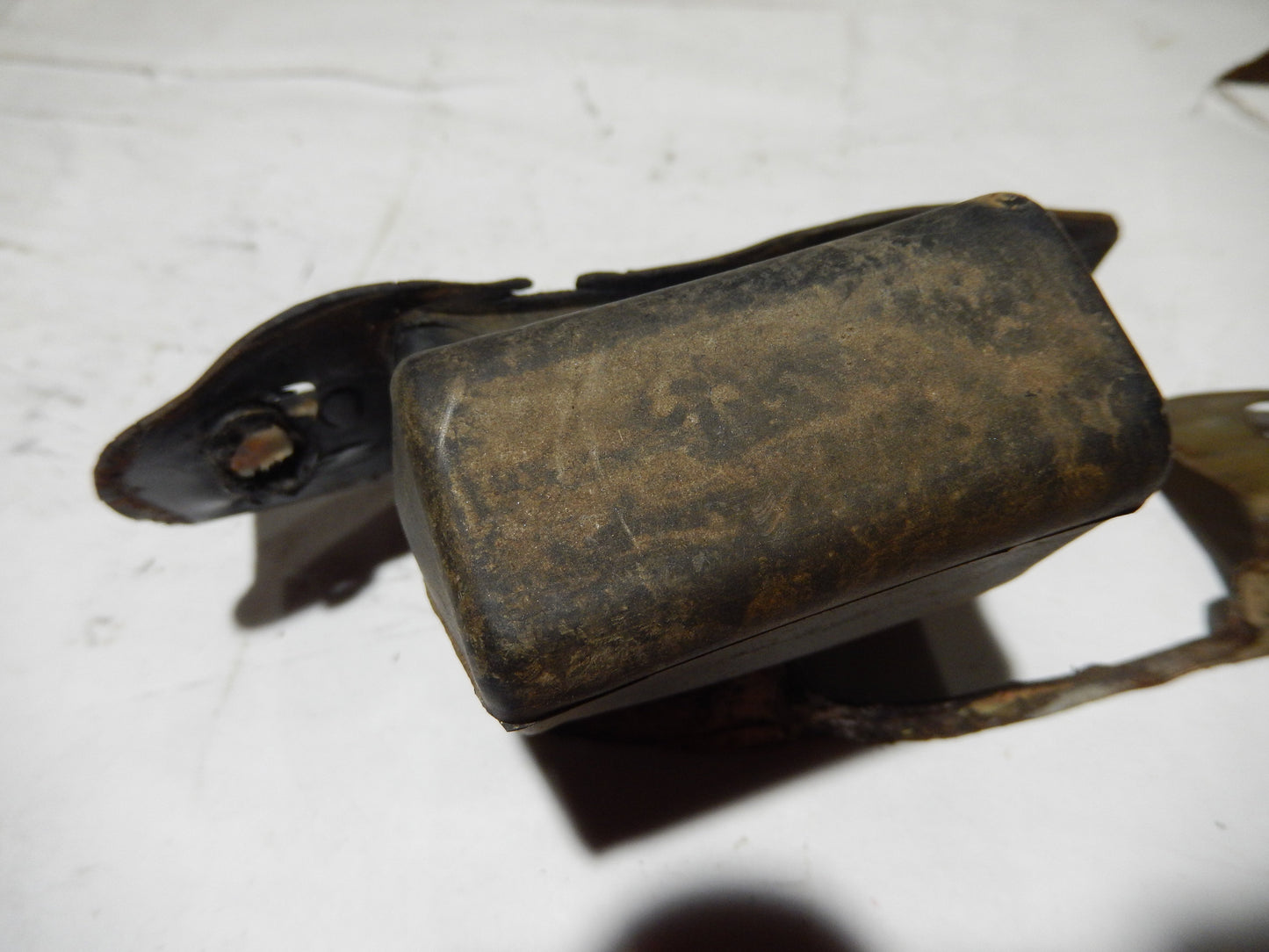 Datsun 240Z Left Rear Hatch Hinge Seal and Bracket