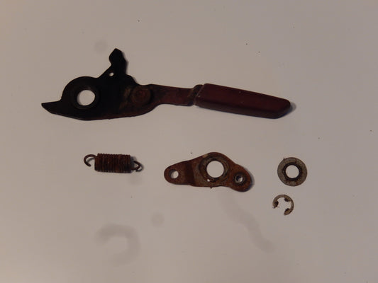 Datsun 280ZX Passenger Seat Outside Tilt Adjust Lever Assembly