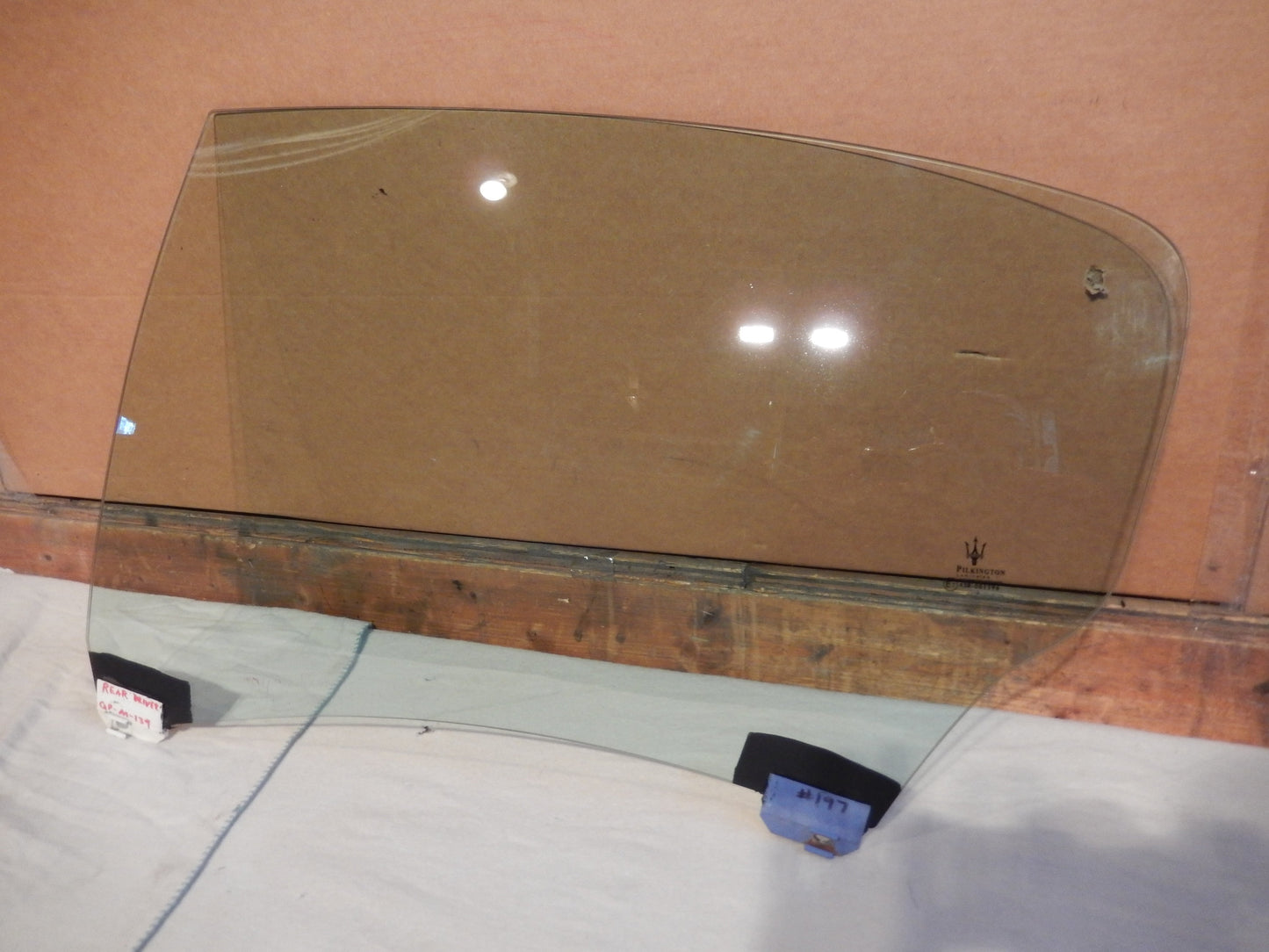Maserati Quattroporte M-139 Rear Driver's Door Glass