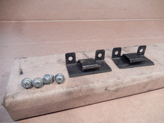 Datsun 280Z Passenger's Lower Dashboard Panel Mount Clips Pair