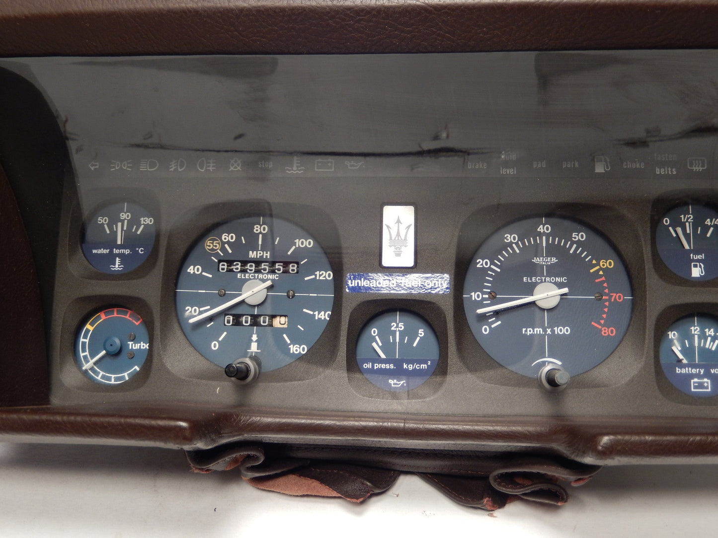 Maserati Biturbo Coupe Instrument Panel and Shroud