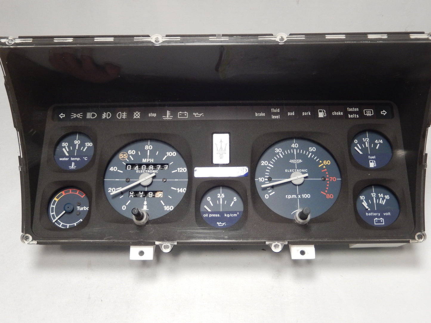 Maserati Biturbo Coupe Instrument Panel