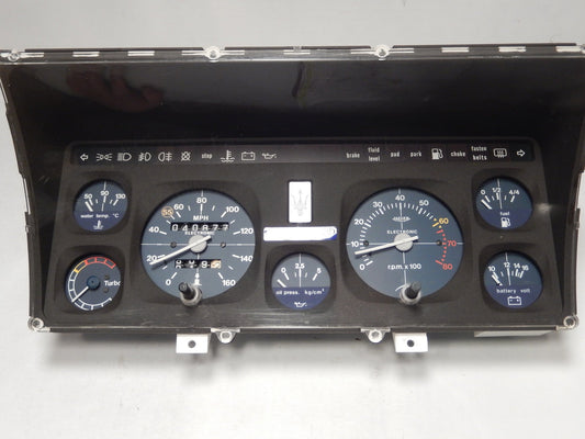 Maserati Biturbo Coupe Instrument Panel