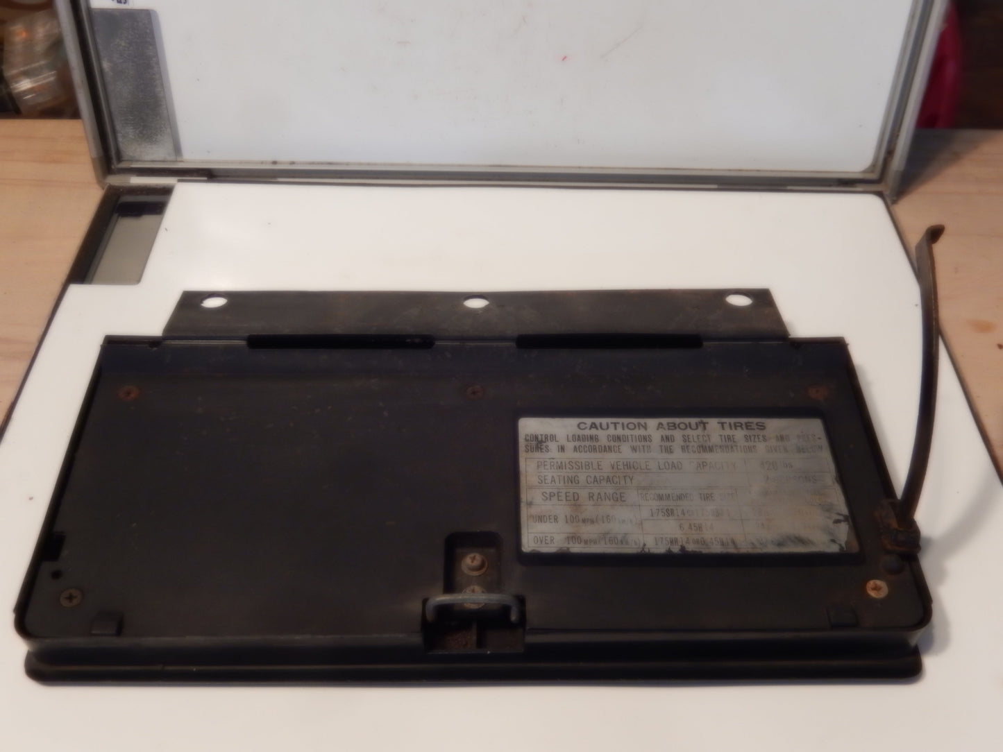 Datsun 240Z Glove Box Lid Assembly