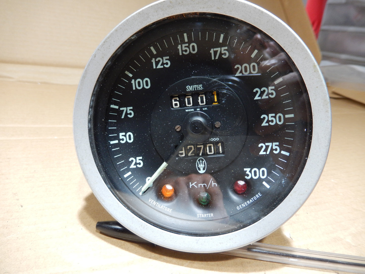 Maserati 1969 - 1973 Indy Speedometer