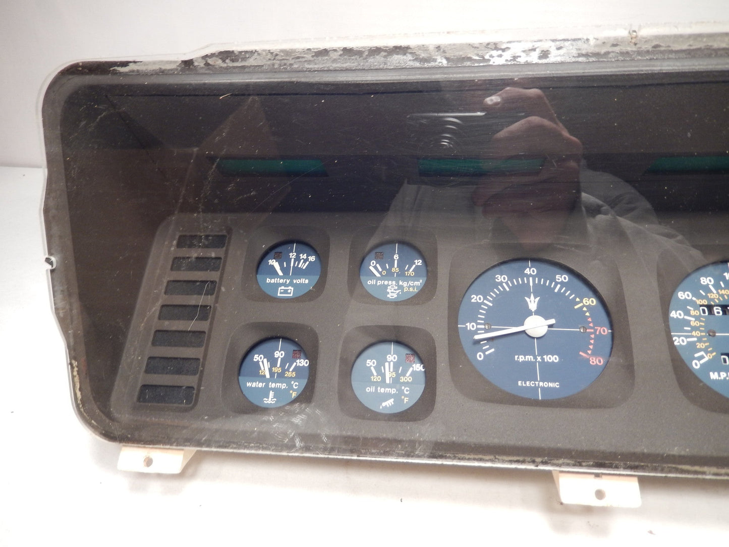 Maserati Quattroporte Three Instrument Panel
