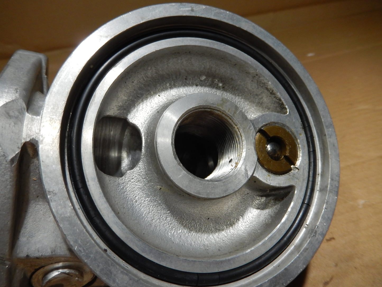 Maserati Ghibli Engine NOS Oil Filter Block
