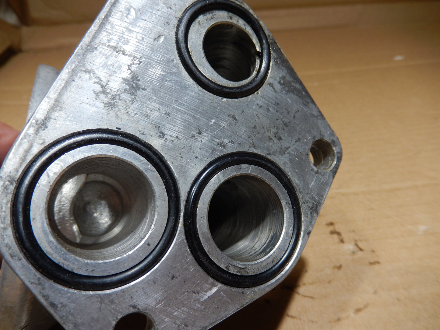 Maserati Ghibli Engine NOS Oil Filter Block