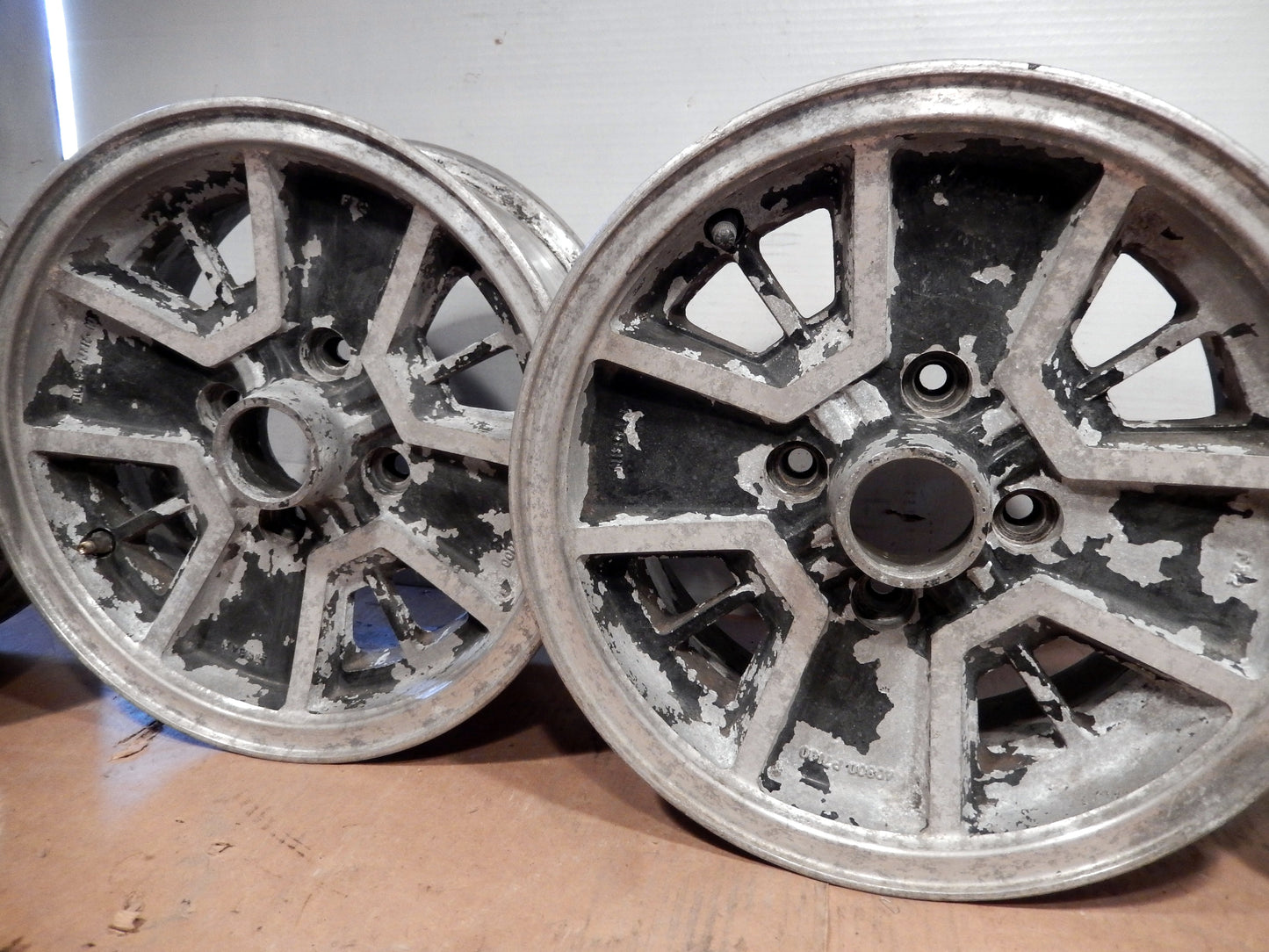 Datsun 240Z Set of 4 Nissan 14" Alloy Wheels  SKU #14