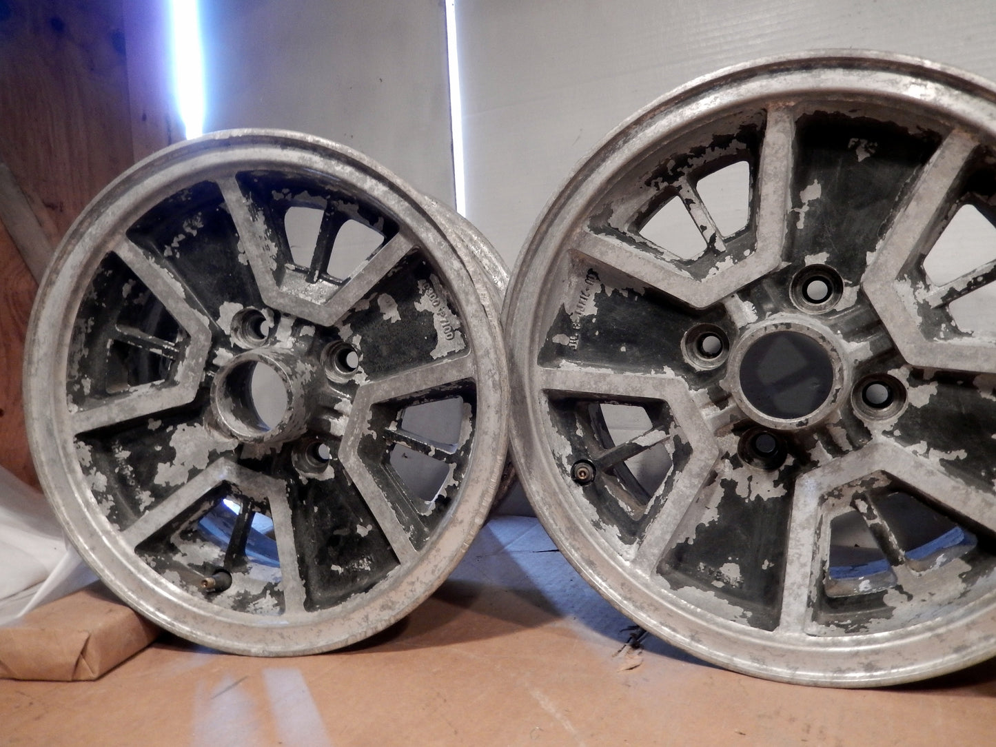 Datsun 240Z Set of 4 Nissan 14" Alloy Wheels  SKU #14